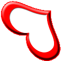 Herz links unten blank