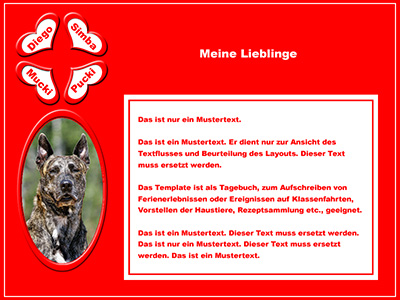 Layout Herz